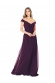 Soft Chiffon A-Line Long Sleeveless Evening Dress Sheffield