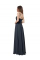 Soft Chiffon A-Line Long Sleeveless Criss Cross Open Back Bridesmaid Dress Sheffield