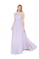 Luxe Chiffon A-Line Long Sleeveless Formal Evening Gown / Prom Dress / Bridesmaid Dress Sheffield