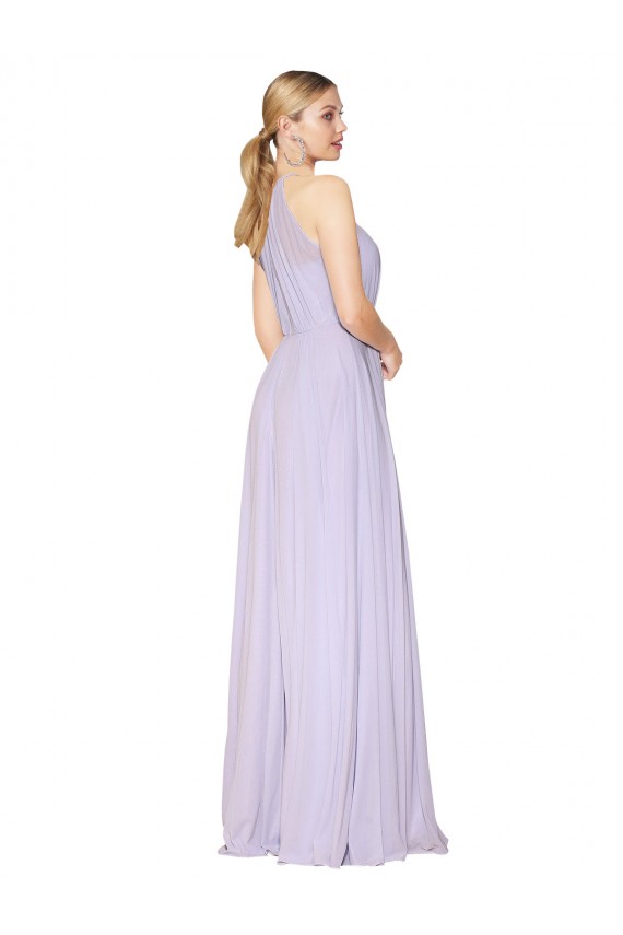 Luxe Chiffon A-Line Long Sleeveless Formal Evening Gown / Prom Dress / Bridesmaid Dress Sheffield