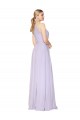 Luxe Chiffon A-Line Long Sleeveless Formal Evening Gown / Prom Dress / Bridesmaid Dress Sheffield