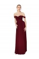 Soft Chiffon Mermaid Long Sleeveless Formal Dress / Bridesmaid Dress Sheffield