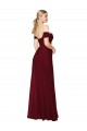 Soft Chiffon Mermaid Long Sleeveless Formal Dress / Bridesmaid Dress Sheffield