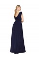 Soft Chiffon A-Line Sleeveless Dark Navy Formal Evening Gown / Prom Dress / Bridesmaid Dress Sheffield