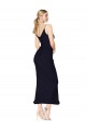 Soft Chiffon Mermaid Knee Length Sleeveless V-Back Formal Evening Gown / Prom Dress / Bridesmaid Dress Sheffield