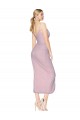 Soft Chiffon Mermaid Knee Length Sleeveless V-Back High Low Evening Gown / Prom Dress / Bridesmaid Dress Sheffield