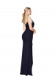 Soft Chiffon Mermaid Long Sleeveless V-Back Bridesmaid Dress / Formal Dress Sheffield