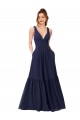 Chiffon A-Line Long Full Length Sleeveless V-Back Formal Dress / Bridesmaid Dress Sheffield