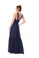 Chiffon A-Line Long Full Length Sleeveless V-Back Formal Dress / Bridesmaid Dress Sheffield
