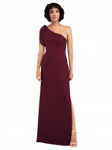 Soft Chiffon A-Line Long Sleeveless Skirt Slit Evening Dresses Sheffield
