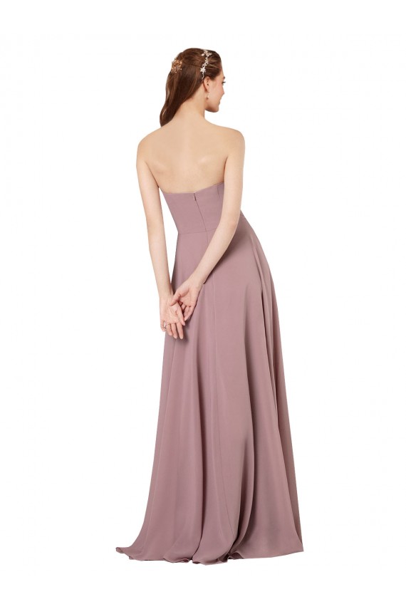 Soft Chiffon A-Line Sleeveless Grape Formal Dress / Bridesmaid Dress Sheffield