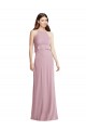 Chiffon A-Line Long Sleeveless Primrose Low Back Bridesmaid Dress / Evening Dress Sheffield