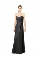 Lace Sheath Long Sleeveless Bridesmaid Dress Sheffield