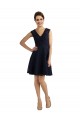 Lace A-Line Knee Length Sleeveless Bridesmaid Dress / Evening Dress Sheffield