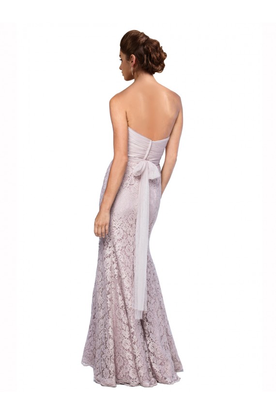 Lace Mermaid Long Sleeveless Bridesmaid Dress / Evening Dress Sheffield