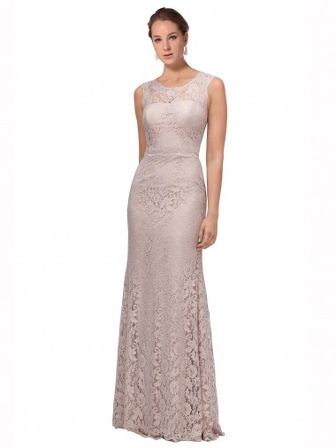 Lace Mermaid Long Sleeveless Prom Dresses Sheffield
