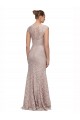 Lace Mermaid Long Cap Sleeves Bridesmaid Dress / Formal Dress Sheffield