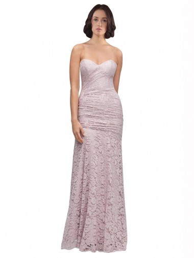 Lace Mermaid Long Sleeveless Prom Dress / Bridesmaid Dress Sheffield