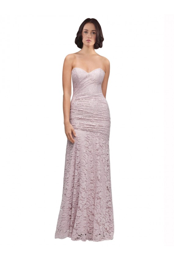 Lace Mermaid Long Sleeveless Prom Dress / Bridesmaid Dress Sheffield
