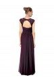 Soft Chiffon & Lace A-Line Long Sleeveless Keyhole Back Formal Dress / Bridesmaid Dress Sheffield