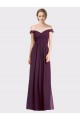 Soft Chiffon & Lace Long Sleeveless Low Back Bridesmaid Dress Sheffield