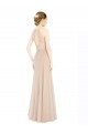 Soft Chiffon & Lace A-Line Long Sleeveless Keyhole Back Prom Dress / Bridesmaid Dress Sheffield