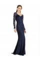 Lace Mermaid Long Long Sleeves Keyhole Back Prom Dress / Bridesmaid Dress Sheffield
