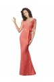 Lace Mermaid Long Sleeveless Open Back Bridesmaid Dress Sheffield