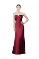 Satin Mermaid Long Sleeveless Bridesmaid Dress / Evening Dress Sheffield