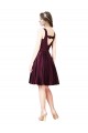Satin A-Line Knee Length Sleeveless V-Back Prom Dress / Bridesmaid Dress Sheffield