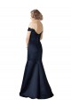 Satin Mermaid Long Cap Sleeves Prom Dress / Bridesmaid Dress Sheffield