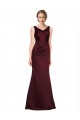 Satin A-Line Long Sleeveless Low Back Black Tie Evening Gown / Prom Dress / Bridesmaid Dress Sheffield