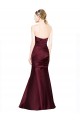 Satin Mermaid Long Sleeveless Low Back Formal Evening Gown / Prom Dress / Bridesmaid Dress Sheffield