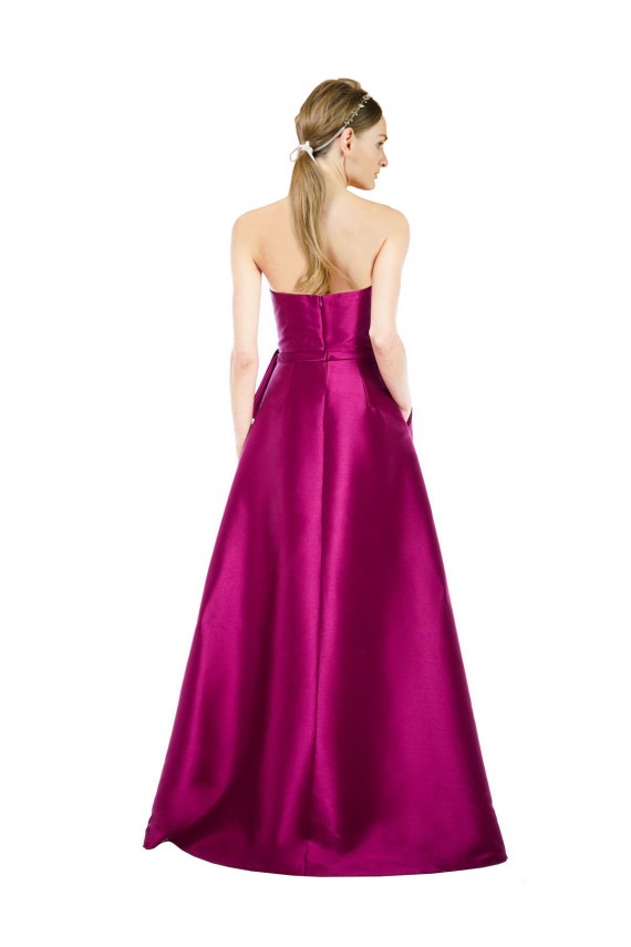 Satin Long Sleeveless Prom Dress / Bridesmaid Dress Sheffield