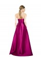 Satin Long Sleeveless Prom Dress / Bridesmaid Dress Sheffield