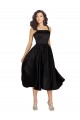 Satin A-Line Knee Length Sleeveless Prom Dress / Bridesmaid Dress Sheffield