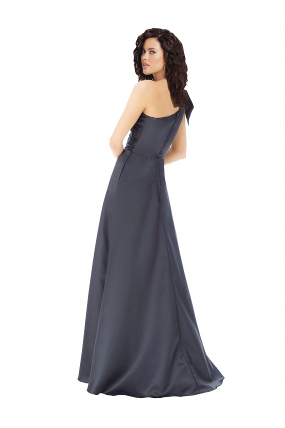 Satin A-Line Long Sleeveless Formal Evening Gown / Prom Dress / Bridesmaid Dress Sheffield