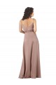 Silk like Satin A-Line Long Sleeveless Formal Evening Gown / Bridesmaid Dress Sheffield