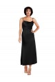 Silk like Satin A-Line Tea Length Sleeveless Formal Evening Gown / Prom Dress / Bridesmaid Dress Sheffield