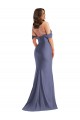 Silk like Satin Mermaid Long Sleeveless Low Back Black Tie Plus Size Evening Gown / Prom Dress / Bridesmaid Dress Sheffield