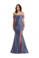 Silk like Satin Mermaid Long Sleeveless Low Back Black Tie Plus Size Evening Gown / Prom Dress / Bridesmaid Dress Sheffield