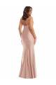 Silk like Satin Mermaid Mermaid Sleeveless Dusty Pink Formal Plus Size Evening Gown / Prom Dress / Bridesmaid Dress Sheffield