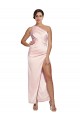 Silk like Satin A-Line Long Sleeveless Low Back Semi Formal Evening Dress / Prom Dress / Bridesmaid Dress Sheffield