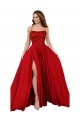 Spandex & Lace A-Line Long Sleeveless Criss Cross Open Back Semi Formal Evening Dress / Prom Dress / Bridesmaid Dress Sheffield