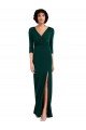 Spandex Trumpet Long Long Sleeves V-Back Formal Evening Gown / Prom Dress / Bridesmaid Dress Sheffield