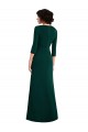 Spandex Trumpet Long Long Sleeves V-Back Formal Evening Gown / Prom Dress / Bridesmaid Dress Sheffield