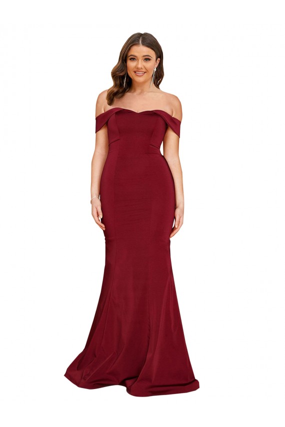 Spandex Mermaid Long Sleeveless Formal Plus Size Evening Gown / Prom Dress / Bridesmaid Dress Sheffield