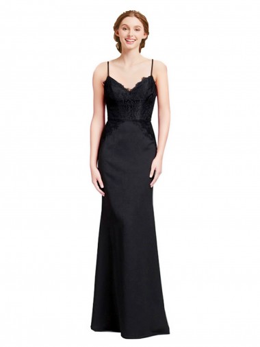 Stretch Crepe Mermaid Long Sleeveless Low Back Prom Dress / Bridesmaid Dress Sheffield