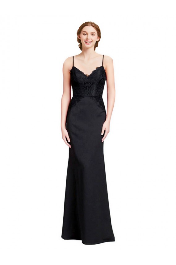 Stretch Crepe Mermaid Long Sleeveless Low Back Prom Dress / Bridesmaid Dress Sheffield