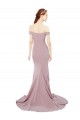 Stretch Crepe Mermaid Sweep Train Sleeveless Bridesmaid Dress / Evening Dress Sheffield
